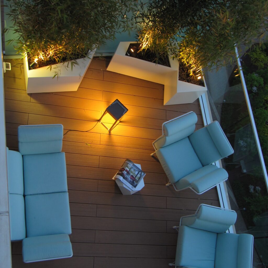 arredamento giardini pensili e terrazzi di design milano