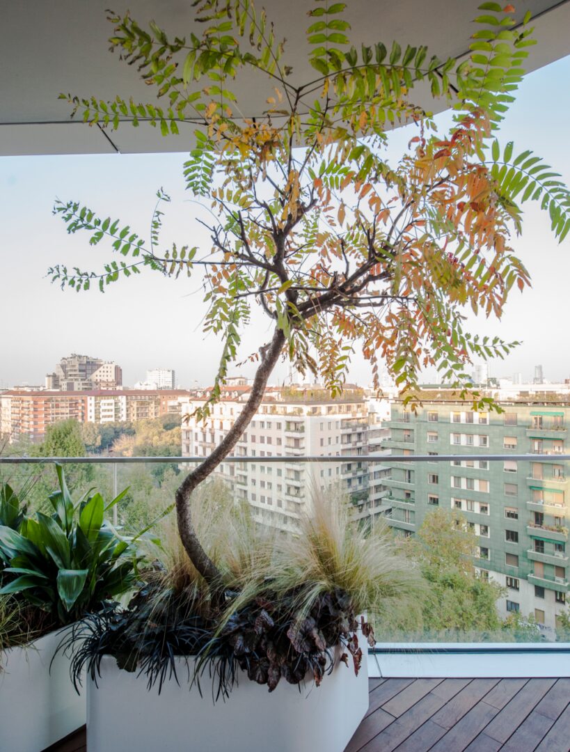 arredo giardini pensili e terrazzi di design milano
